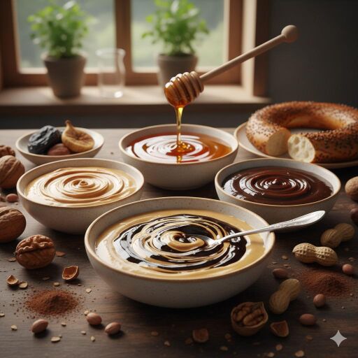 Tahin,Pekmez & Bal ve Ezmeler 